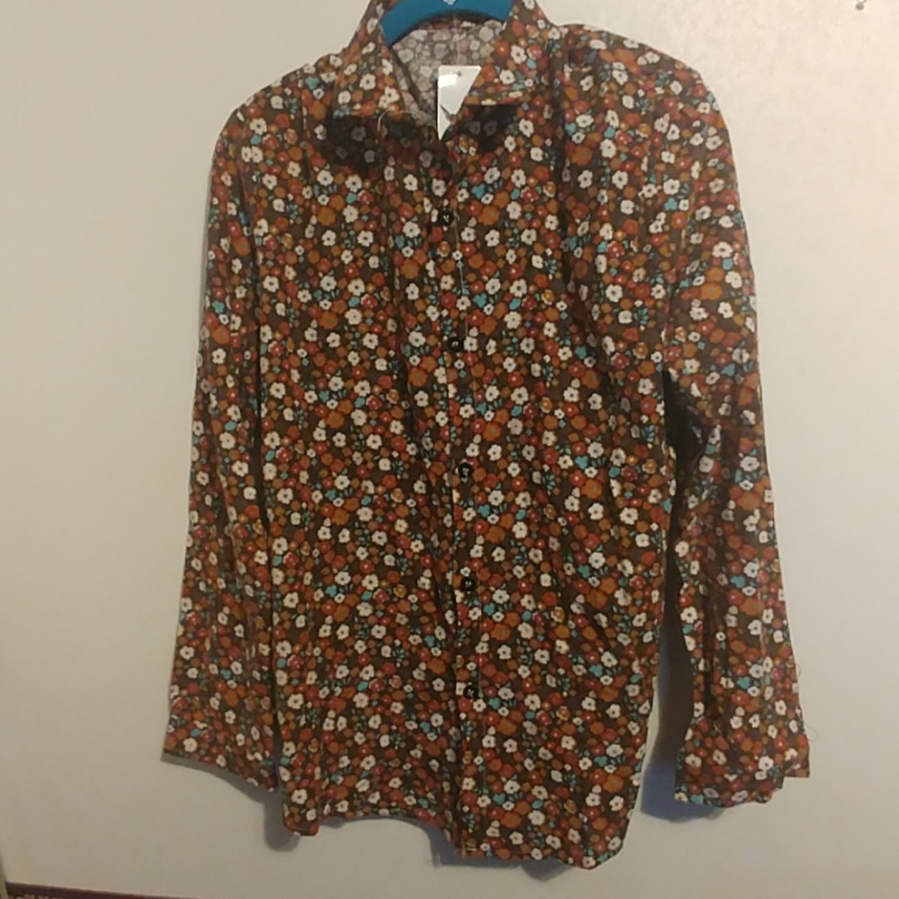 Casual Long Sleeve Button-down Shirt
